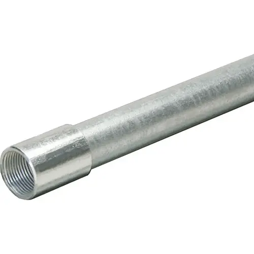 Electrical Conduit 1" D X 10 ft. L Galvanized Steel For IMC Metallic