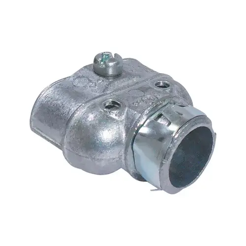 Duplex Connector Snap Lock 3/8" D Die-Cast Zinc For AC, MC and FMC/RWF Duplex Connector Snap Lock 3/8" D Die-Cast Zinc For AC, MC and FMC/RWF