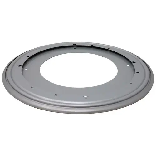 Lazy Susan Turntable, 12 in Dia, Zinc