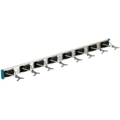 Tool Organizer Zinc-Plated Black/Silver Plastic 10 lb. cap. Zinc-Plated Tool Organizer Zinc-Plated Black/Silver Plastic 10 lb. cap. Zinc-Plated