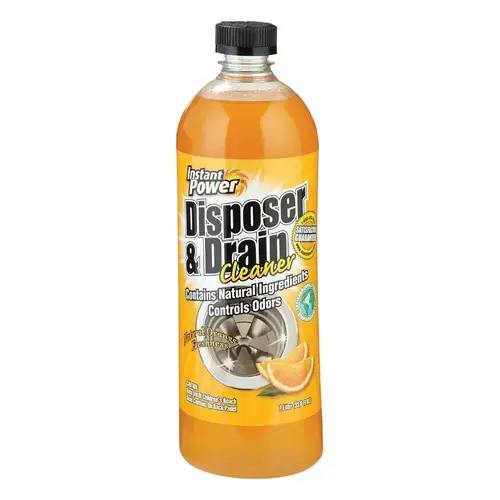 Instant Power Disposer Freshener & Cleaner, Orange Scent, 1-Liter Instant Power Disposer Freshener & Cleaner, Orange Scent, 1-Liter