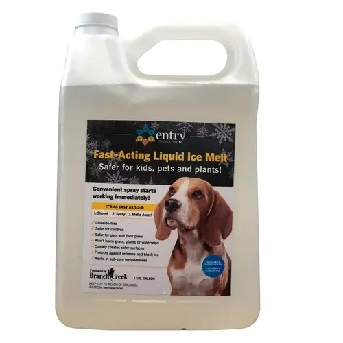 Ice Melt Entry Blended Pet Friendly Liquid 1 gal Ice Melt Entry Blended Pet Friendly Liquid 1 gal