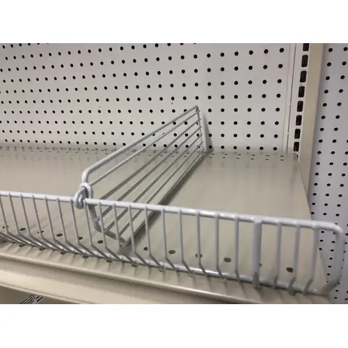 Wire Divider 3" H X .5" W X 13" L Powder Coated Gray Powder Coated Wire Divider 3" H X .5" W X 13" L Powder Coated Gray Powder Coated