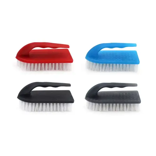 Scrub Brush 2" W Plastic Handle - pack of 12