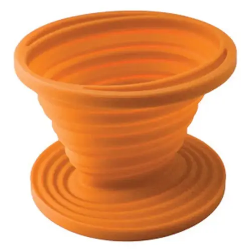Coffee Drip FlexWare Orange 3.25" H X 4.5" W X 4.5" L Orange