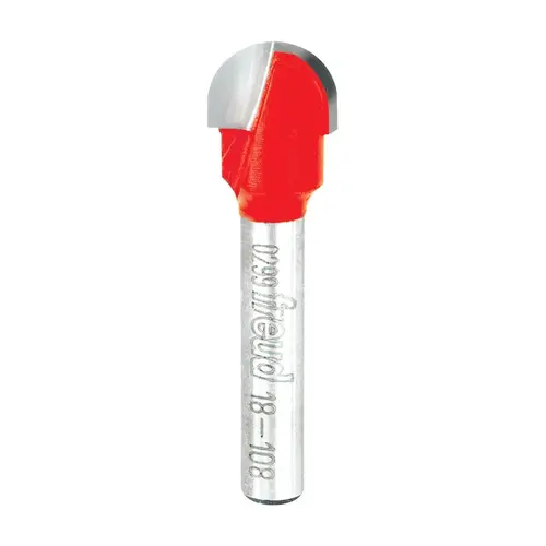 Round Nose Router Bit 1/2" D X 1/4" R X 1-13/16" L Carbide Round Nose Router Bit 1/2" D X 1/4" R X 1-13/16" L Carbide