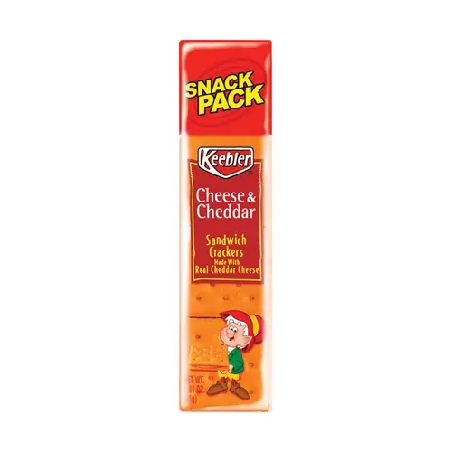 Crackers Cheese and Cheddar 1.8 oz Pouch Crackers Cheese and Cheddar 1.8 oz Pouch