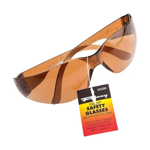 Safety Glasses Starlite Compact Brown Lens