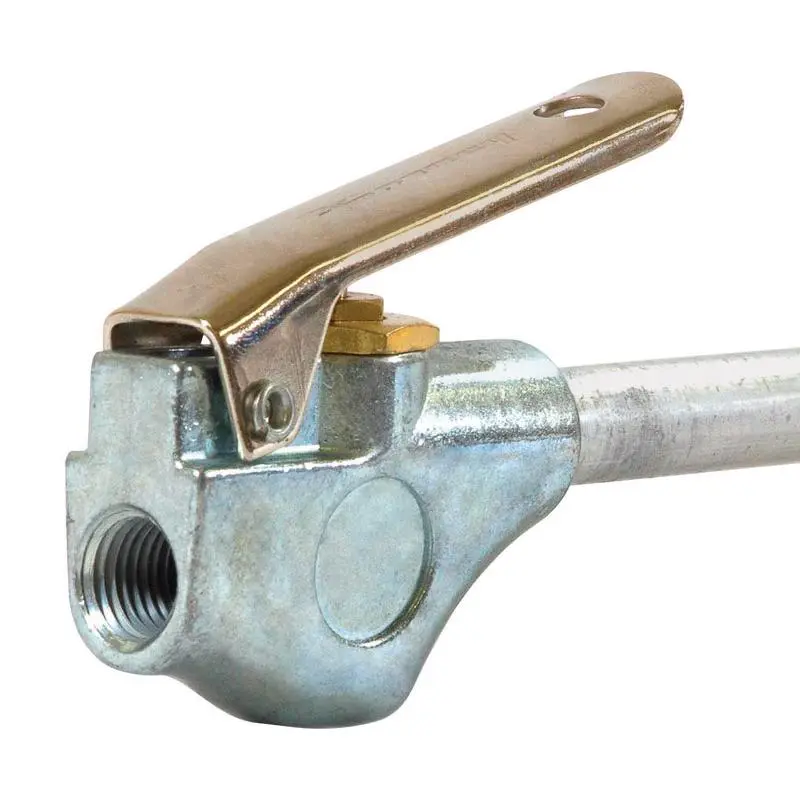 Forney Air Blow Gun with Rubber Tip Aluminum/Zinc Alloy Lever 1/4 FNPT 90 psi 75337 Forney Air Blow Gun with Rubber Tip Aluminum/Zinc Alloy Lever 1/4 FNPT 90 psi 75337