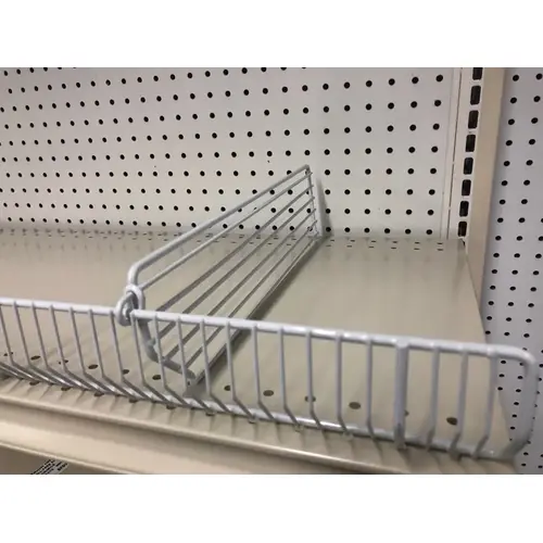 Wire Divider 3" H X 1/2" W X 15" L Powder Coated Gray Powder Coated Wire Divider 3" H X 1/2" W X 15" L Powder Coated Gray Powder Coated
