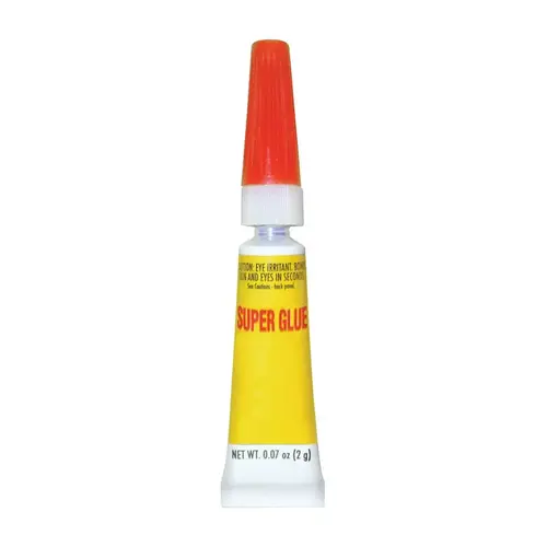 All Purpose Super Glue Mechanics Products Super Strength 0.7 oz Clear - pack of 12