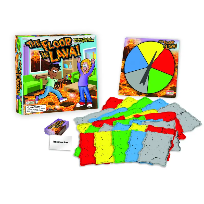 Endless Games The Floor Is Lava Game Multicolored 53 pc Multicolored 525