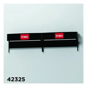 Retail First Inc 42325 Header Kit 49" H X 12" W X 2" L Multicolored Toro Acrylic Multicolored