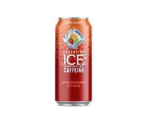 Sparkling Ice FG00139-XCP12 Caffeine Beverage Strawberry Citrus 16