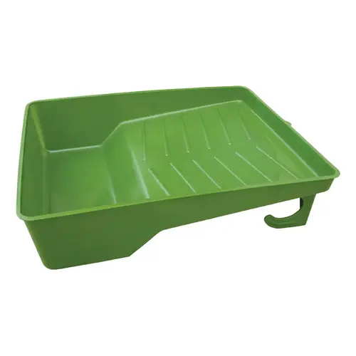Deep Well Paint Tray Liner EcoSmart Plastic 11" W 3 qt Green Deep Well Paint Tray Liner EcoSmart Plastic 11" W 3 qt Green