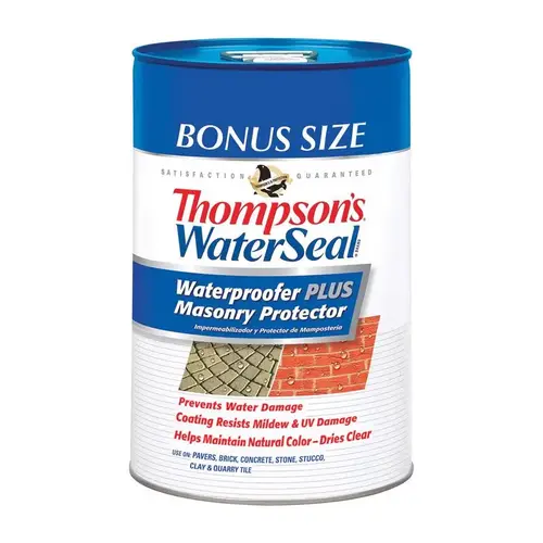 Masonry Waterproof Sealer Waterproofer Plus Masonry Protector Clear 6 gal Clear Masonry Waterproof Sealer Waterproofer Plus Masonry Protector Clear 6 gal Clear