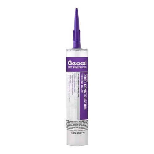 Geocel ROOF PRO Series 26900 Tripolymer Sealant, Crystal Clear, Liquid, 10.3 oz Cartridge Geocel ROOF PRO Series 26900 Tripolymer Sealant, Crystal Clear, Liquid, 10.3 oz Cartridge