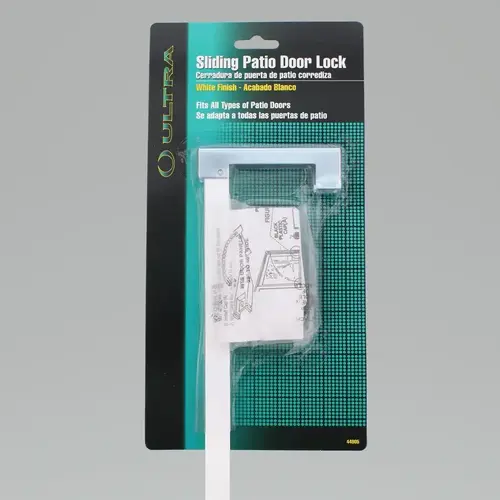 Sliding Door Bar Lock White Sliding Door Bar Lock White