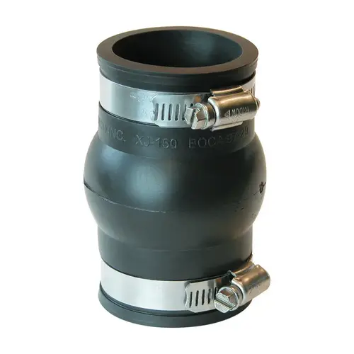 Expansion Joint Coupling, 1-1/2 in, PVC, 4.3 psi Pressure Expansion Joint Coupling, 1-1/2 in, PVC, 4.3 psi Pressure