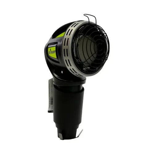 Golf Cart Heater 4000 Btu/h 95 sq ft Radiant Propane Black