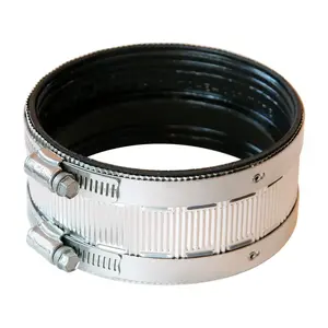 Fernco 14400 No Hub Coupling Schedule 40 4" 4" D PVC