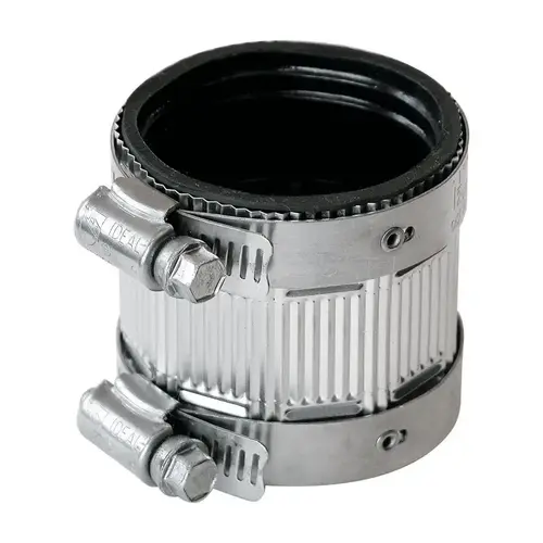 No Hub Coupling Schedule 40 1-1/2" 1-1/2" D PVC