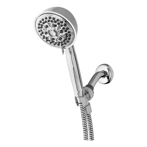 Handheld Showerhead PowerPulse Massage Chrome Seven settings 1.8 gpm Handheld Showerhead PowerPulse Massage Chrome Seven settings 1.8 gpm