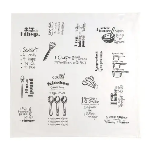 Flour Sack Towel Cooks Kitchen Graphite Cotton Conversions & Equivalents Krinkle Graphite Flour Sack Towel Cooks Kitchen Graphite Cotton Conversions & Equivalents Krinkle Graphite