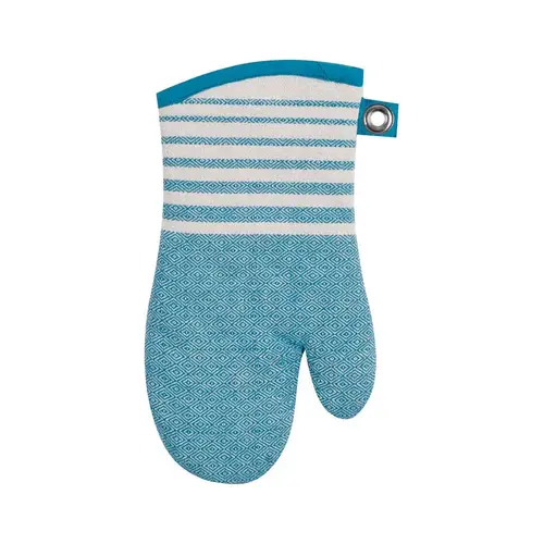 Oven Mitt Teal Cotton Teal - pack of 3 Oven Mitt Teal Cotton Teal - pack of 3