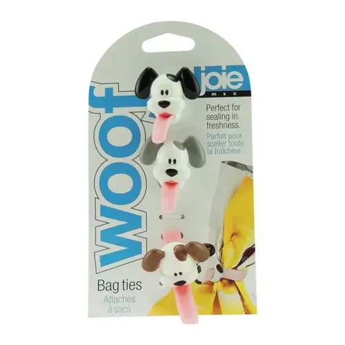 Bag Ties Woof Assorted Silicone Assorted Bag Ties Woof Assorted Silicone Assorted
