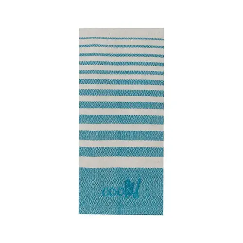 Tea Towel Cooks Kitchen Teal Cotton Cook Woven Teal Tea Towel Cooks Kitchen Teal Cotton Cook Woven Teal