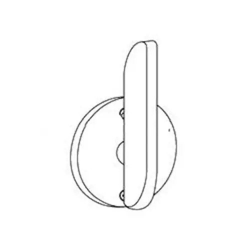 L Series ADA EZ Thumbturn for 1-3/8" to 1-7/8" Door Satin Bronze Finish L Series ADA EZ Thumbturn for 1-3/8" to 1-7/8" Door Satin Bronze Finish