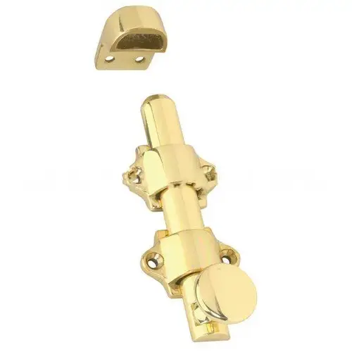 Solid Brass Dutch Door Bolt Bright Brass Finish Solid Brass Dutch Door Bolt Bright Brass Finish