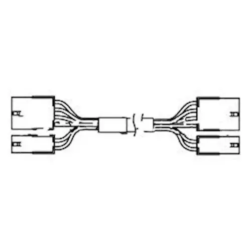 (QC12) 12 Wires-44" Wires Harness, 8 and 4 Pin Connector w/12 Wires, Quick Connect Molex Connectors at Both Ends