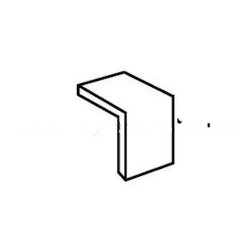 4016ED Edge Protector, Satin Brass 4016ED Edge Protector, Satin Brass