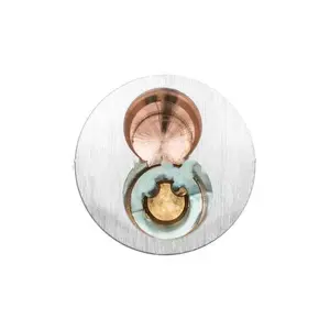 KSP 408-SCHLAGE-US26D-CP Convertible LFIC Housing with Cam Pack Satin Chrome