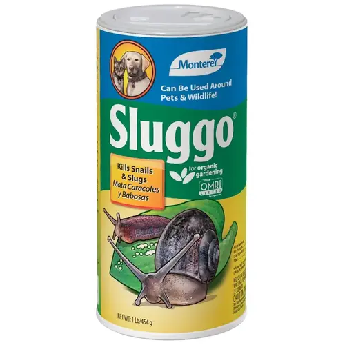 Sluggo 1 Lb. Ready To Use Granules Organic Slug & Snail Killer Sluggo 1 Lb. Ready To Use Granules Organic Slug & Snail Killer