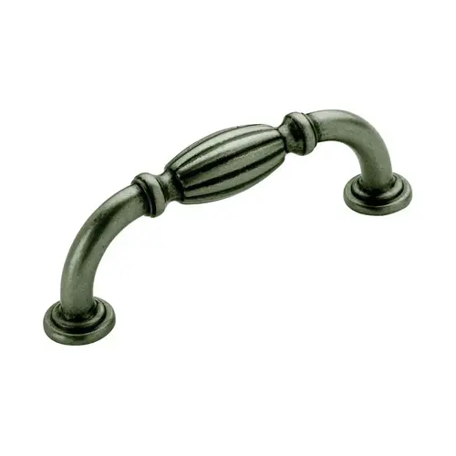 Blythe Traditional Kitchen Cabinet Pull 3" Center to Center Weathered Nickel Blythe Traditional Kitchen Cabinet Pull 3" Center to Center Weathered Nickel