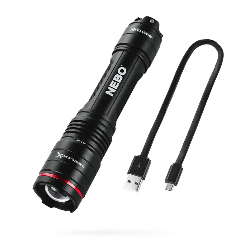 Nebo Flashlight Redline X 1800 lm Black LED 18650 Battery Black NEB-FLT-0008 Nebo Flashlight Redline X 1800 lm Black LED 18650 Battery Black NEB-FLT-0008