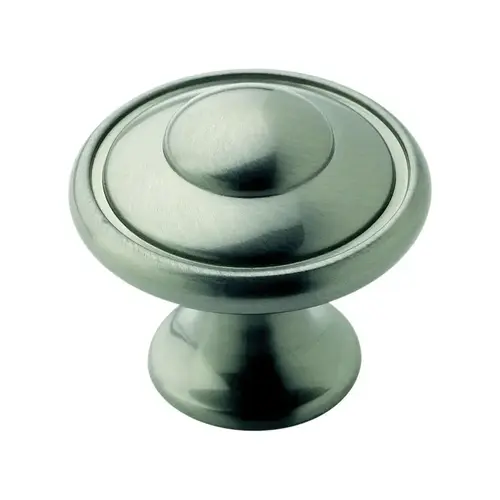 1-3/16" (30 mm) Diameter Allison Value Cabinet Knob Satin Nickel Finish 1-3/16" (30 mm) Diameter Allison Value Cabinet Knob Satin Nickel Finish