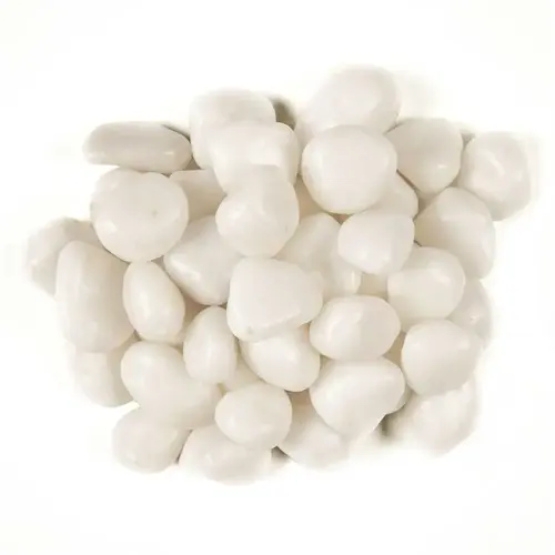 Himalaya White 0.5 cu. ft . per Bag (0.25 in. to 0.75 in.) Bagged Landscape Rock Assorted Colors