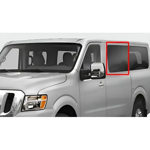 Window For Nissan NV (Full size) 2012 First Driver Side Fixed Glass