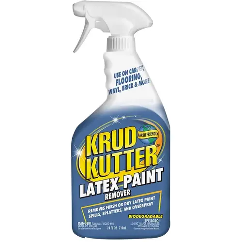 Latex Paint Remover, Liquid, Solvent-Like, Colorless, 24 oz