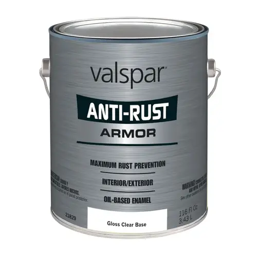 Paint Anti-Rust Gloss Clear Oil-Based 1 gal Clear Paint Anti-Rust Gloss Clear Oil-Based 1 gal Clear