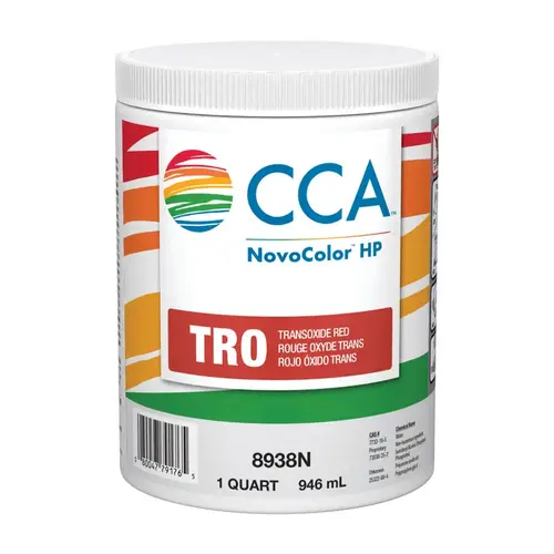 Paint Colorant CCA TR Trans Oxide Red 1 qt TR Trans Oxide Red Paint Colorant CCA TR Trans Oxide Red 1 qt TR Trans Oxide Red