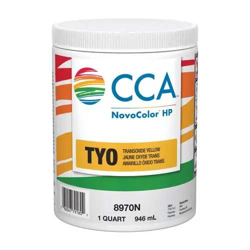 Paint Colorant CCA TY Trans Oxide Yellow 1 qt TY Trans Oxide Yellow Paint Colorant CCA TY Trans Oxide Yellow 1 qt TY Trans Oxide Yellow