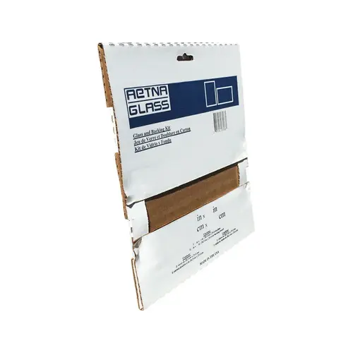 Sheet Clear Single Glass 8" W X 10" L X 2.3 mm Clear