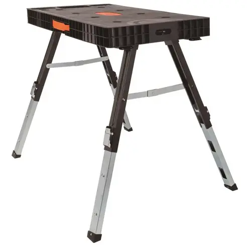 Workbench 18.9" L X 6.3" W X 37" H 5" 1 330 lb. cap. Black/Silver Workbench 18.9" L X 6.3" W X 37" H 5" 1 330 lb. cap. Black/Silver