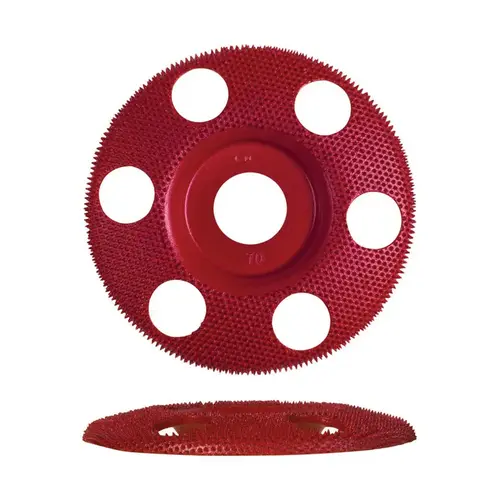 Sanding Disc Holey Galahad 4" Tungsten Carbide Bolt-On 70 Grit Medium