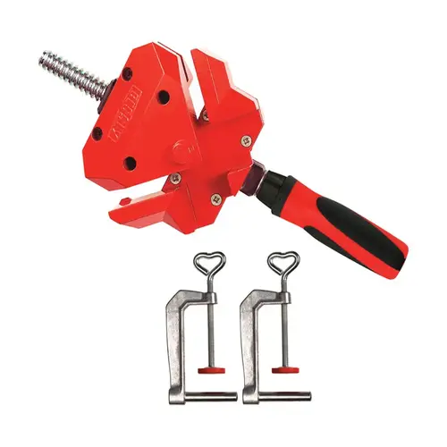 Angle Clamp 4" X 1.125" D Red